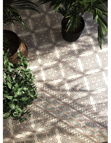 Carrelage aspect carreaux ciment BEL HISTOIRE...