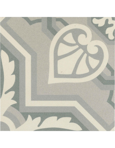 Carrelage aspect carreaux ciment BEL HISTOIRE EDOUARD - 15x15cm