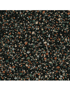 Carreau style terrazzo coloré PLAY DROP MULTIBLACK - 20 x...