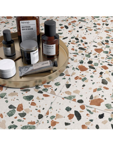 Carreau style terrazzo coloré PLAY DROP...