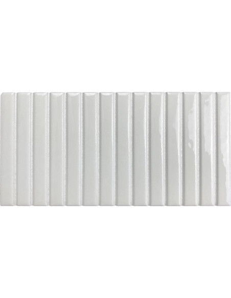 Carreau mosaïque KIT KAT SNOW GLOSSY - 11.5x23cm