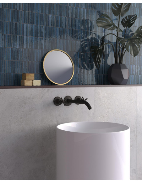 Carreau mosaïque KIT KAT OCEAN GLOSSY - 11.5x23cm