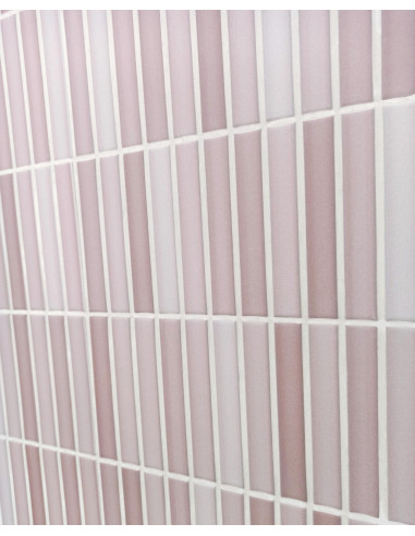 Carreau mosaïque KIT KAT LILAC MATT - 11.5x23cm