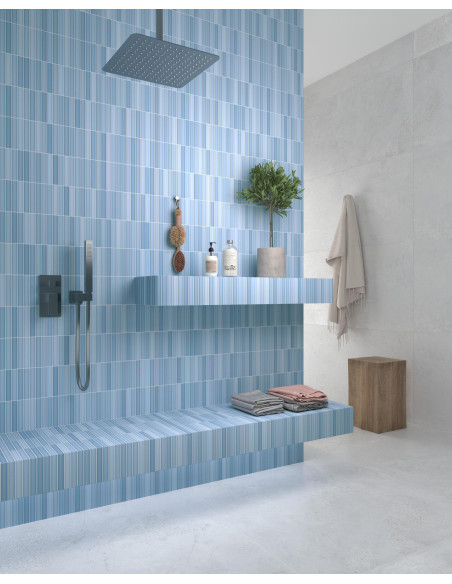 Carreau mosaïque KIT KAT SKY MATT - 11.5x23cm