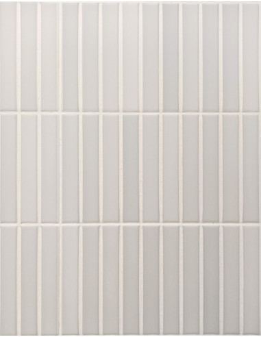 Carreau mosaïque KIT KAT GREY MATT - 11.5x23cm