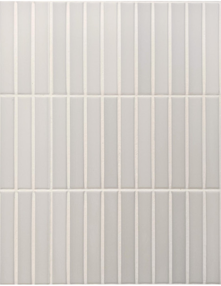 Carreau mosaïque KIT KAT GREY MATT - 11.5x23cm