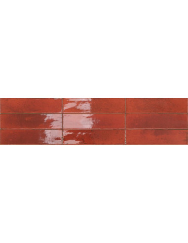 Faience effet Zellige -  AGADIR LAVA - 7x28cm