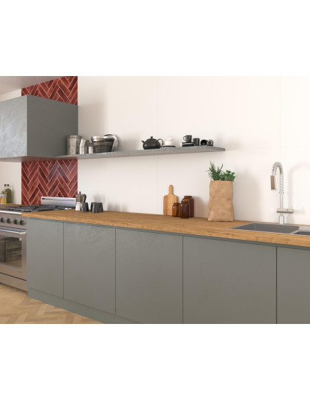 Faience effet Zellige -  AGADIR LAVA - 7x28cm