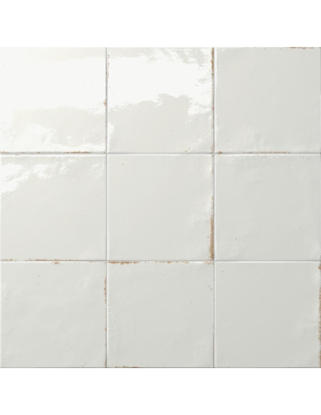 Carreau effet Zellige -  AGADIR NIEBLA - 14.7x14.7cm