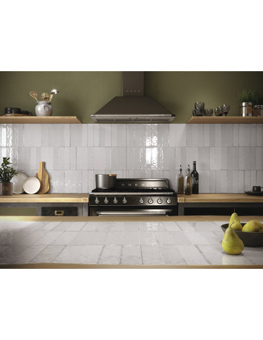 Faience effet Zellige -  MURUS GRISEO - 7x28cm