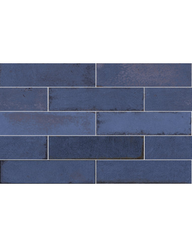 Faience effet Zellige -  MURUS OCEANUM - 7x28cm