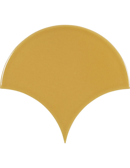 Carreau écaille ESCAMAS DYNAMIC MOSTAZA - 15.5x17cm