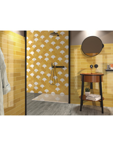Carreau écaille ESCAMAS DYNAMIC MOSTAZA -...