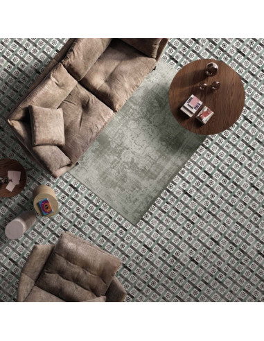 Carreau inspiration ciment PLAY CLASSIC SAGE -...