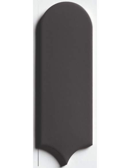 Faience écaille FAN DARK MAT - 7.2x19.5cm