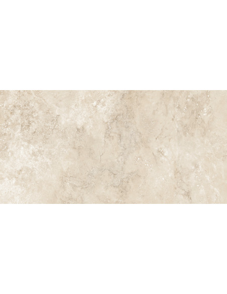 Carrelage intérieur effet pierre TRADITION TRAVERTIN BEIGE - 60x120 cm