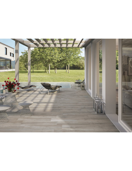 Carrelage extérieur effet bois COTTAGE ORTLESS - 23x100cm