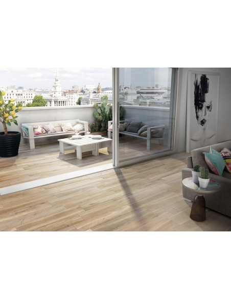 Carrelage extérieur effet bois COTTAGE FASSA - 23x100cm