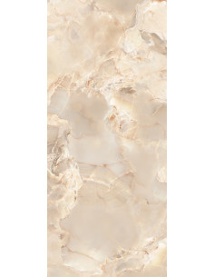 Carrelage effet marbre ONICE REALE AMBRA - 60x120cm