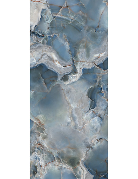 Carrelage effet marbre ONICE REALE OCEANO - 60x120cm