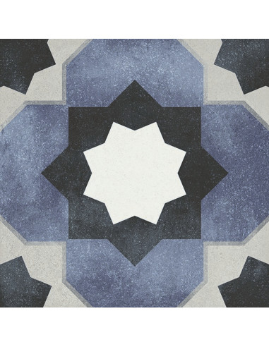 Carrelage effet carreaux ciment JEANNETTE -...