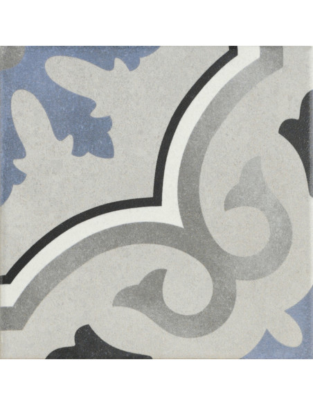 Carrelage effet carreaux ciment LOULOU - 15x15cm