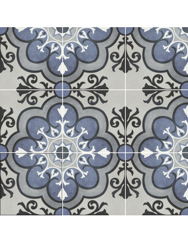 Carrelage effet carreaux ciment MADELEINE -...