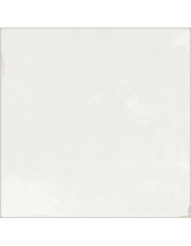 Carreau effet Zellige SOUK PEARL - 13x13cm