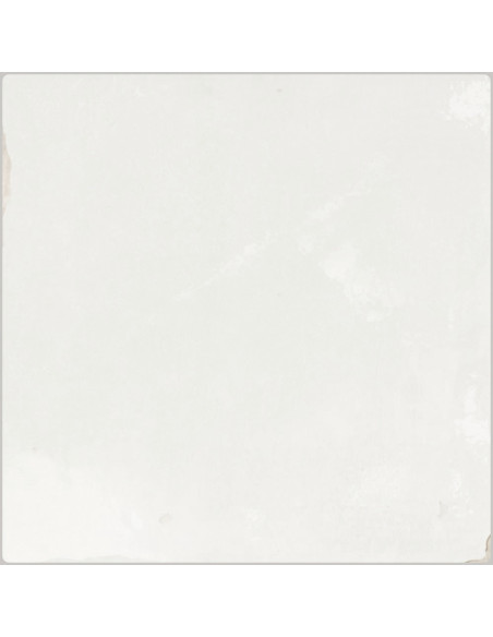 Carreau effet Zellige SOUK PEARL - 13x13cm