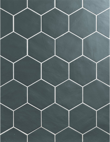 Carrelage hexagonal HEXA OFF VICTORIAN GREEN MATT - 10x11cm
