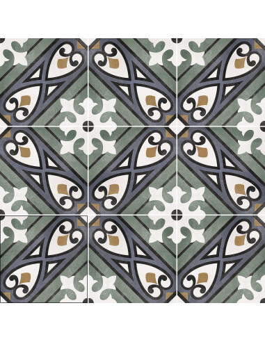 Carrelage inspiration ciment MABEL - 15x15cm
