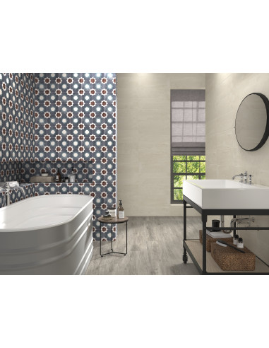 Carrelage inspiration ciment KAREN - 15x15cm
