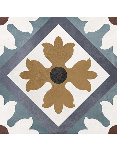 Carrelage inspiration ciment CAROLE - 15x15cm