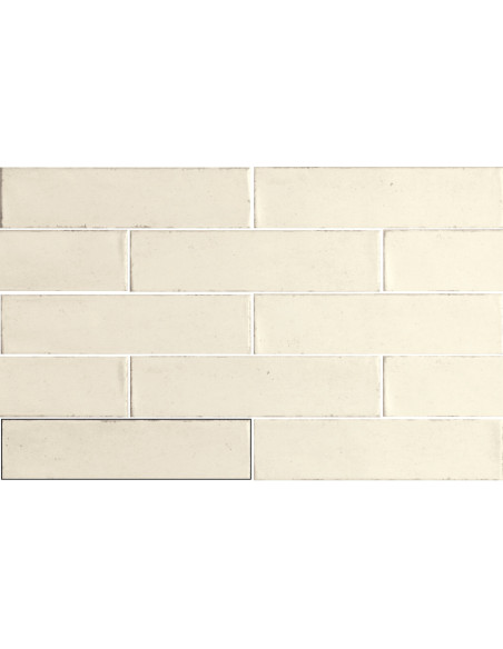 Carreau effet Zellige - CALPE IVORY - 7.5x30cm