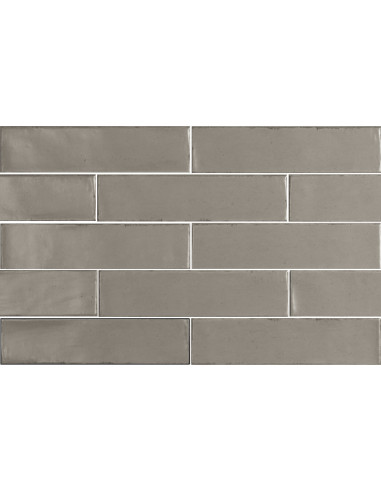 Carreau effet Zellige - CALPE TAUPE - 7.5x30cm