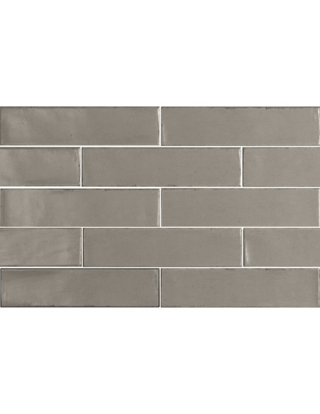 Carreau effet Zellige - CALPE TAUPE - 7.5x30cm