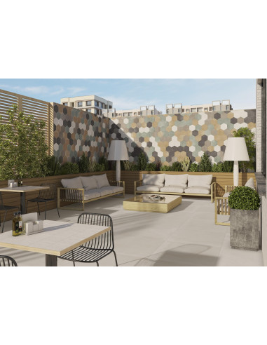 Carrelage hexagonal BERLIN EXA  TERRA MATT-...