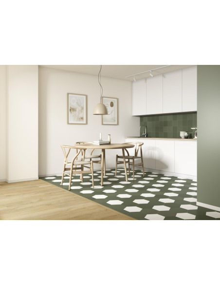 Carrelage hexagonal CHICAGO EXA ROYAL - 21.5x25cm