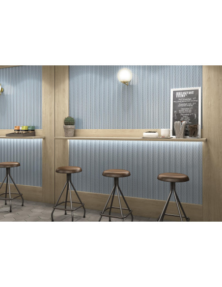 Carrelage hexagonal BERLIN EXA GREY MATT- 21.5X25cm