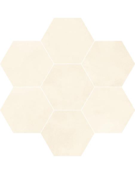 Carrelage hexagonal BERLIN EXA BONE MATT- 21.5X25cm