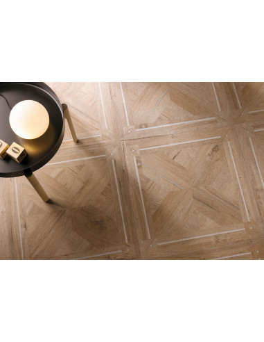 Carrelage effet bois INTARSIO MIELE - 60x60cm