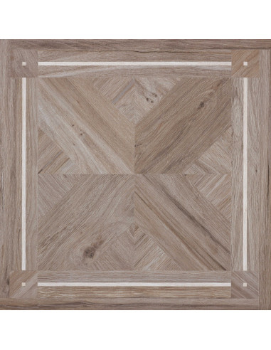 Carrelage effet bois INTARSIO TORTORA  - 60x60cm