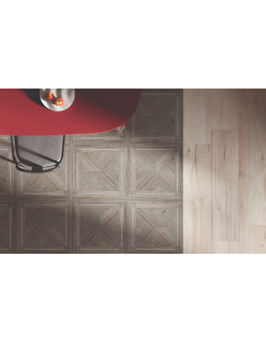 Carrelage effet bois INTARSIO TORTORA  - 60x60cm