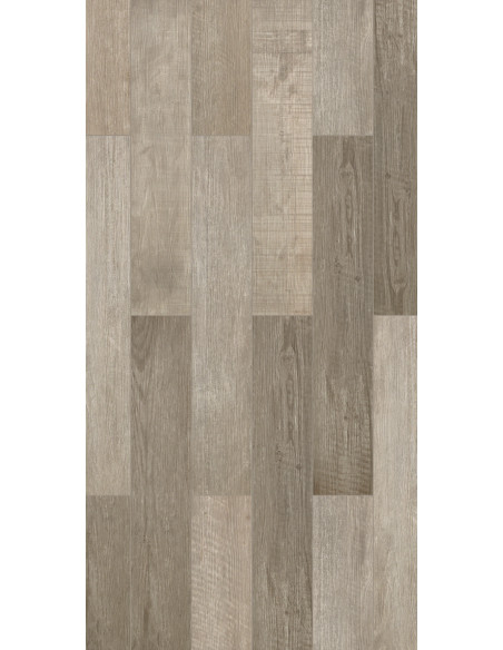 Carrelage effet mix bois NORWAY MIX COLD - 20x120cm