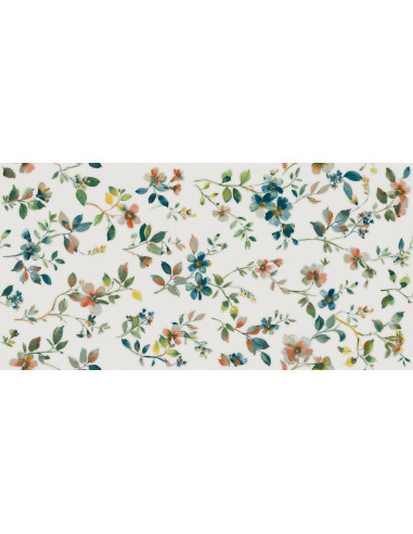 Carrelage décoration mural SPRING WHITE - 60x120cm