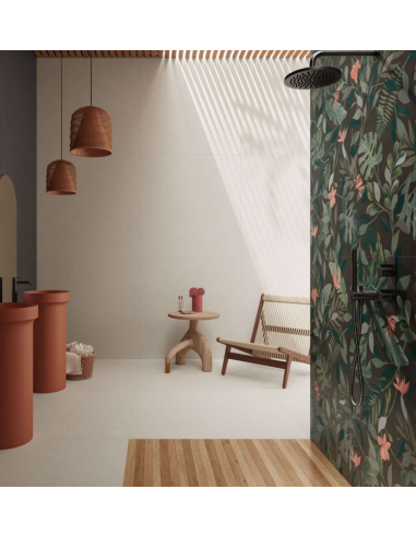 Carrelage décoration mural MOTIF BLACK - 60x120cm