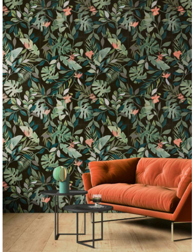 Carrelage décoration mural MOTIF BLACK - 60x120cm