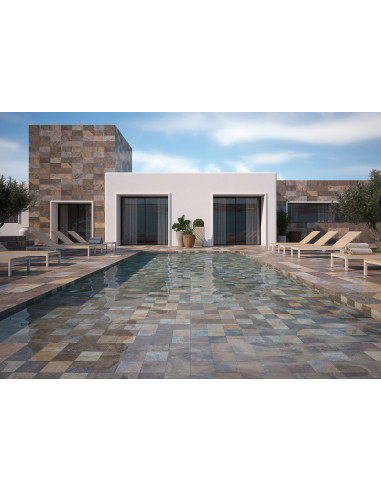 Carrelage piscine inspiration Bali ECLAT - 30x60cm