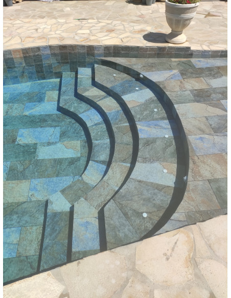 Carrelage piscine inspiration Bali ECLAT - 30x60cm