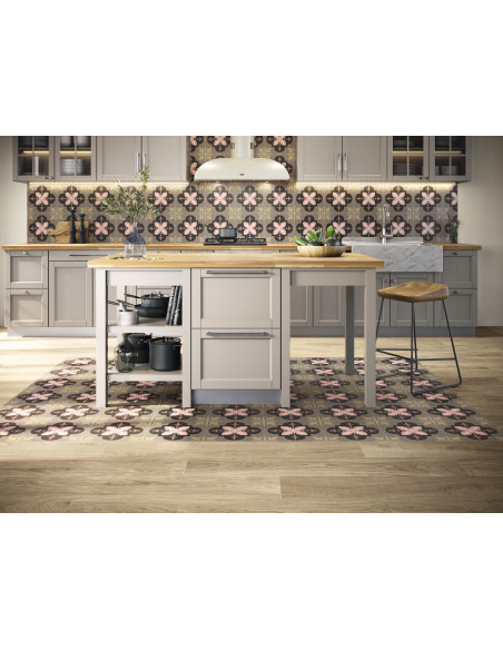 Carrelage Violette 15x15cm